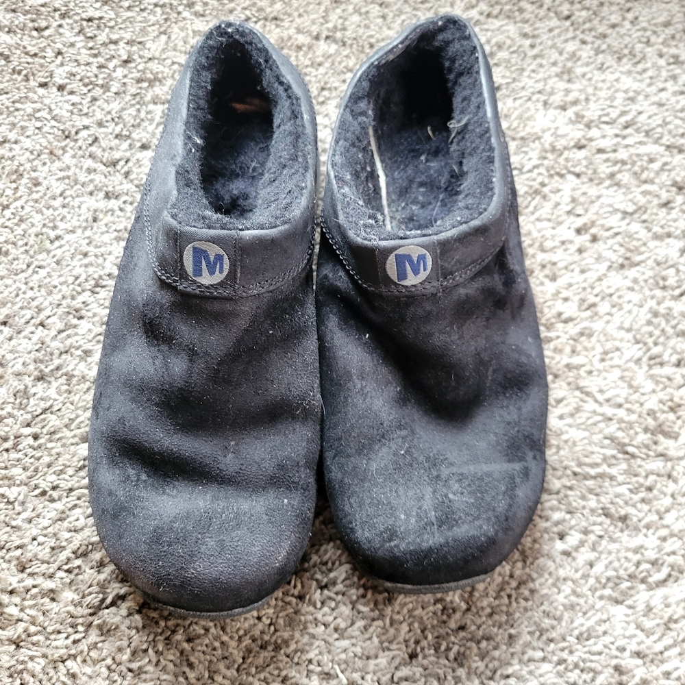 Merrell Womens Shoes Black Slip On Size 7